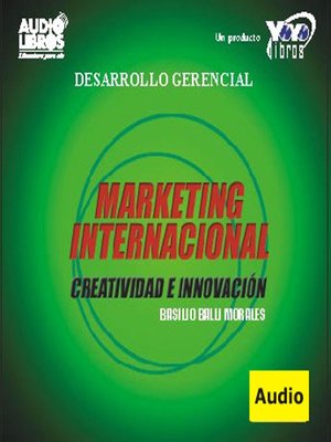 cover image of Marketing Internacional / Creatividad E Innovación